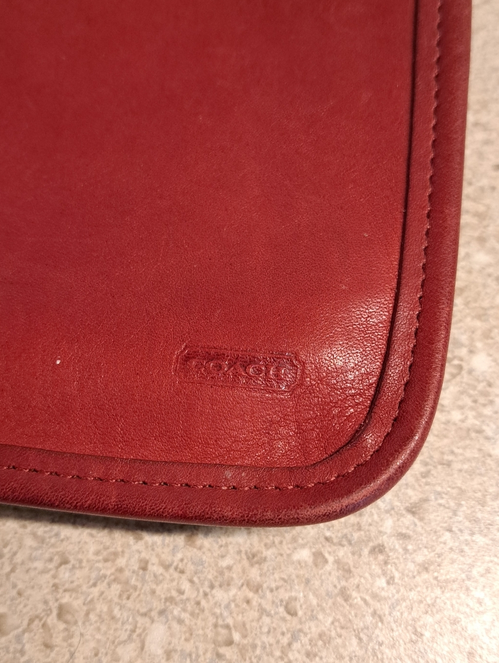 Coach Leather Clutch Vintage - Picture 5 of 9